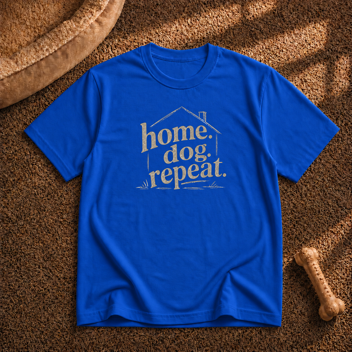 Home. Dog. Repeat. T-Shirt