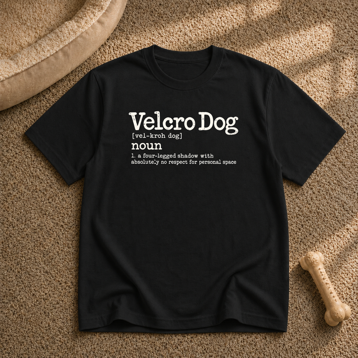 Velcro Dog  T-Shirt
