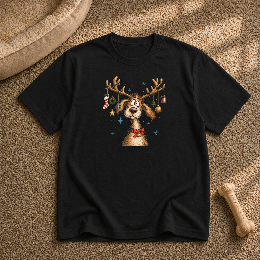 Reindog christmas T-Shirt