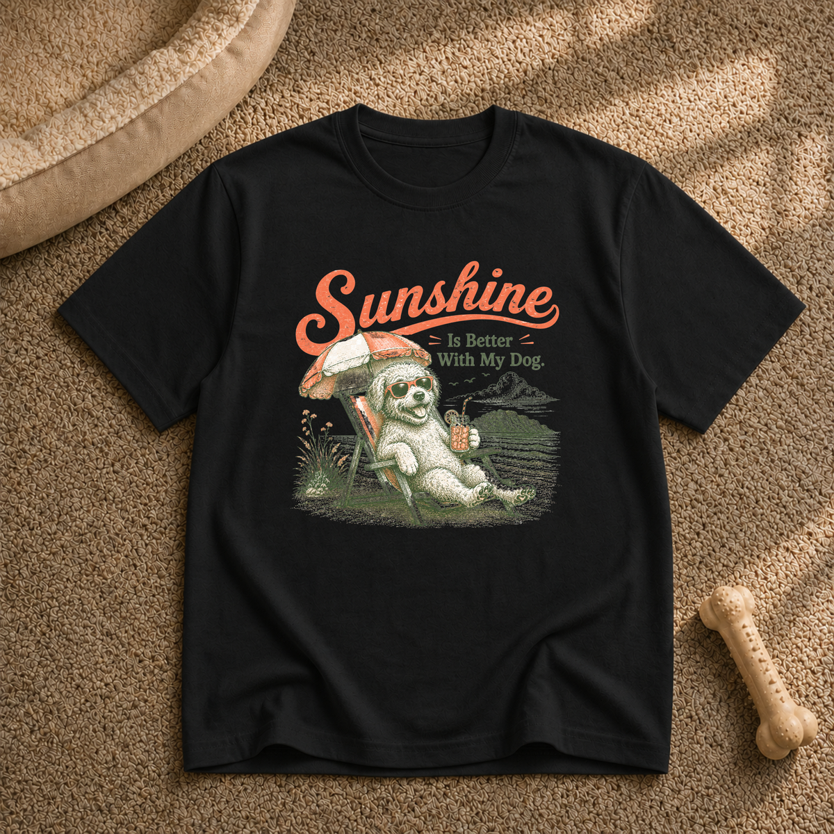 Sunshine Is Better With My Dog T-Shirt