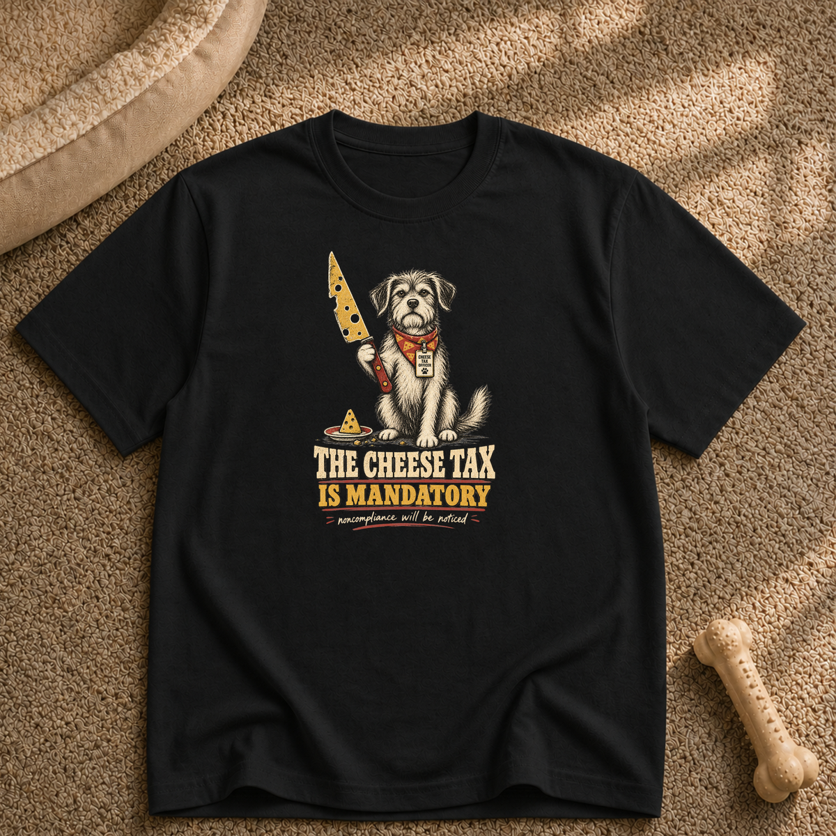 Cheese tax T-shirt