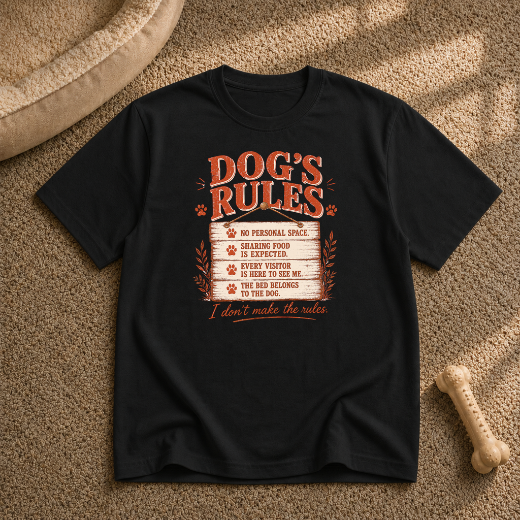 Dog’s Rules T-Shirt