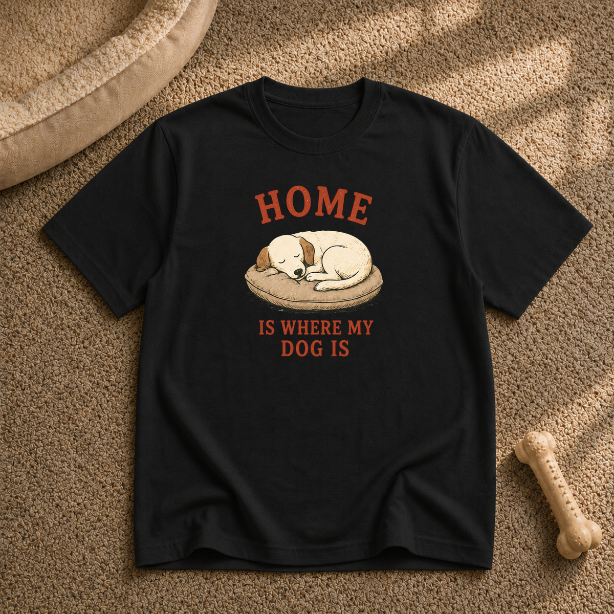 Home Is Where My Dog Is T-shirt