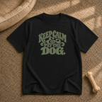 Keep calm pet the dog T-Shirt