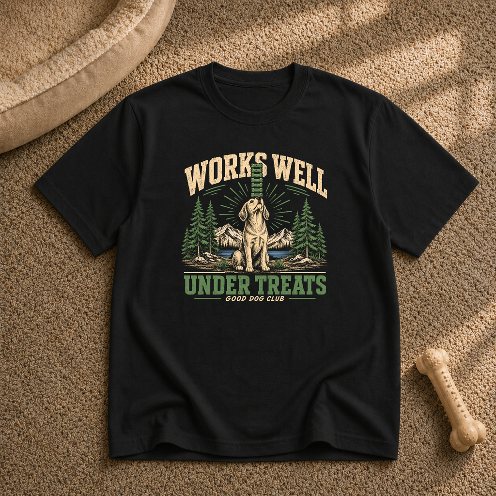 Works well under treats T-shirt