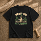 Works well under treats T-shirt