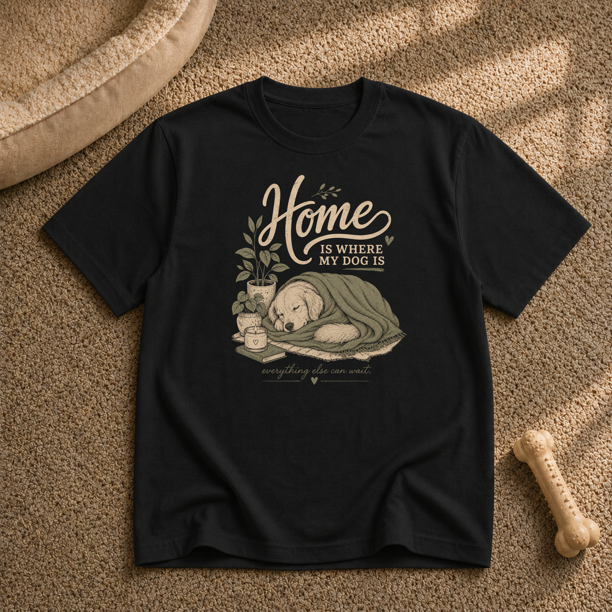 Home Is Where My Dog Is T-Shirt