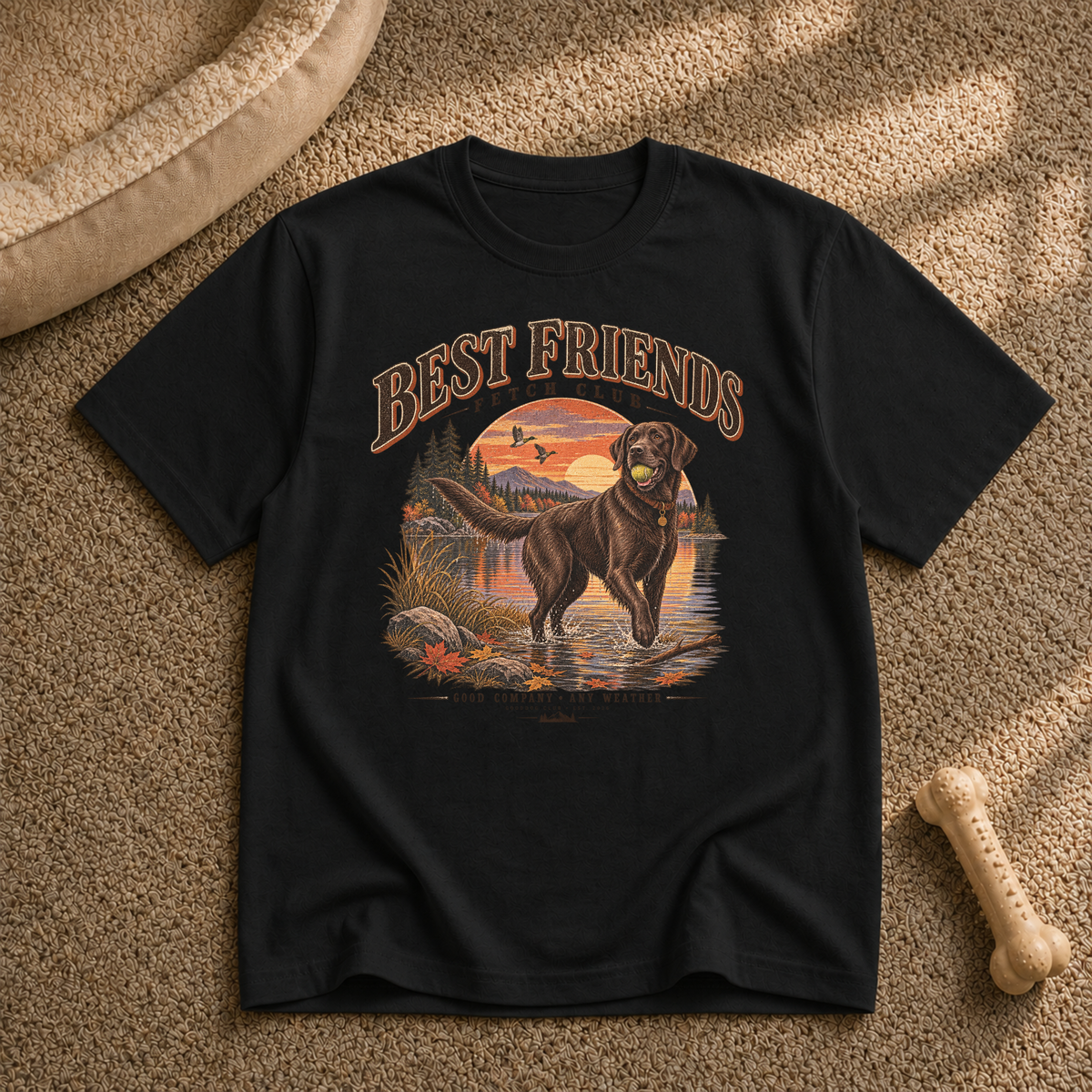 Best Friends Fetch Club T-Shirt