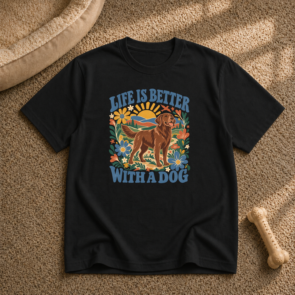 Life Is Better With a Dog T-Shirt