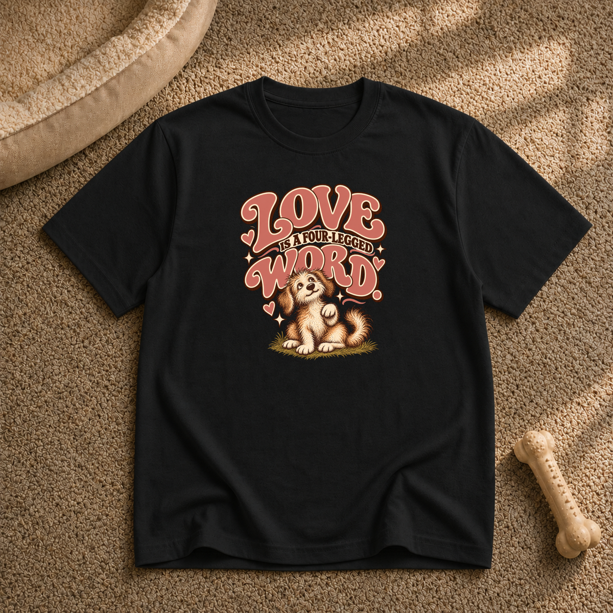Love Is a four-legged word T-shirt