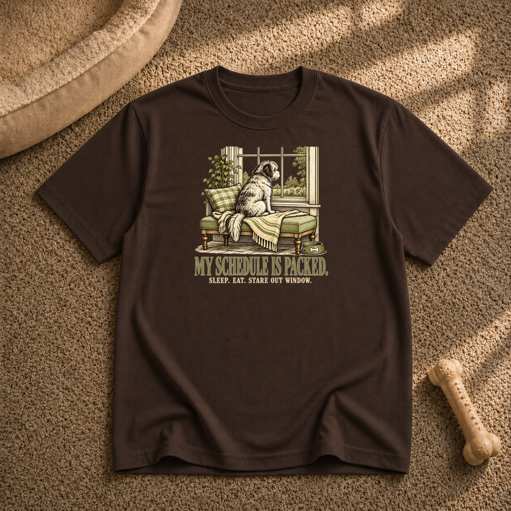 My schedule is packed T-shirt