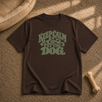 Keep calm pet the dog T-Shirt