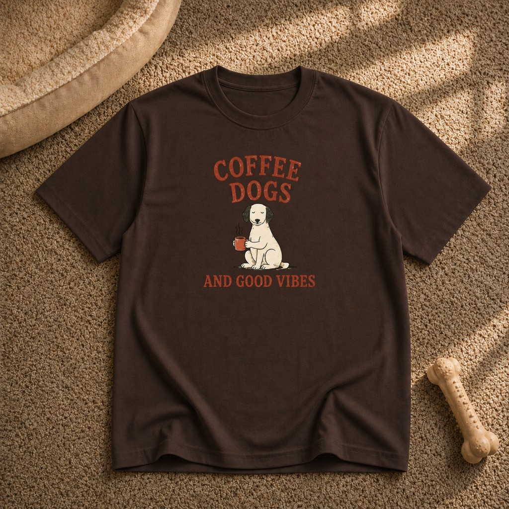 Coffee Dogs and good vibes T-Shirt