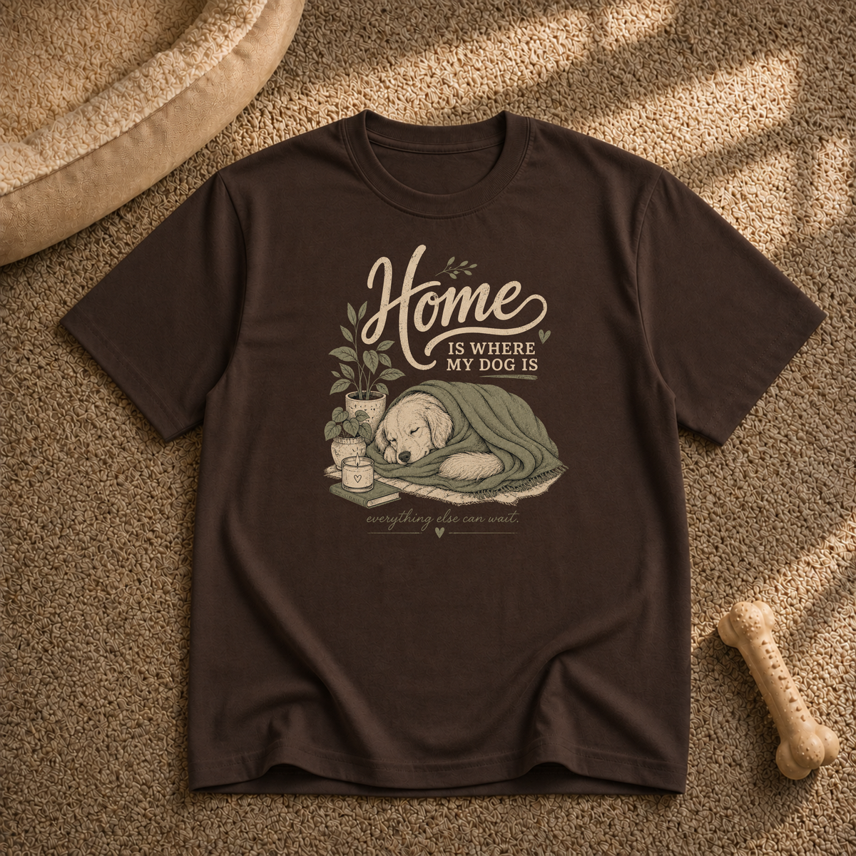 Home Is Where My Dog Is T-Shirt