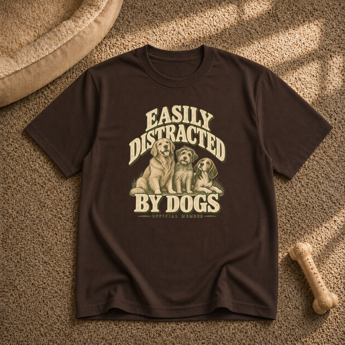 Easily distracted by dogs T-Shirt