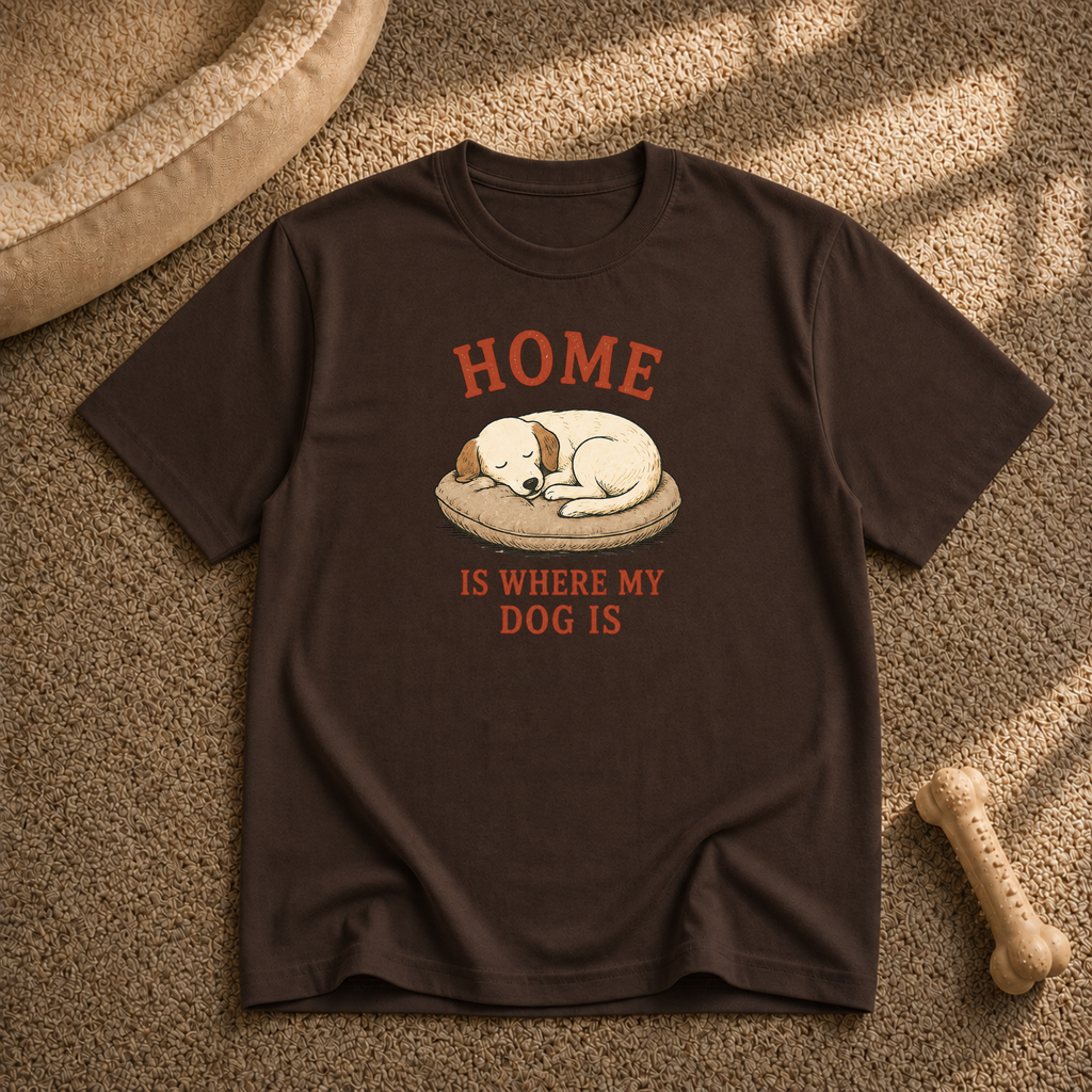 Home Is Where My Dog Is T-shirt