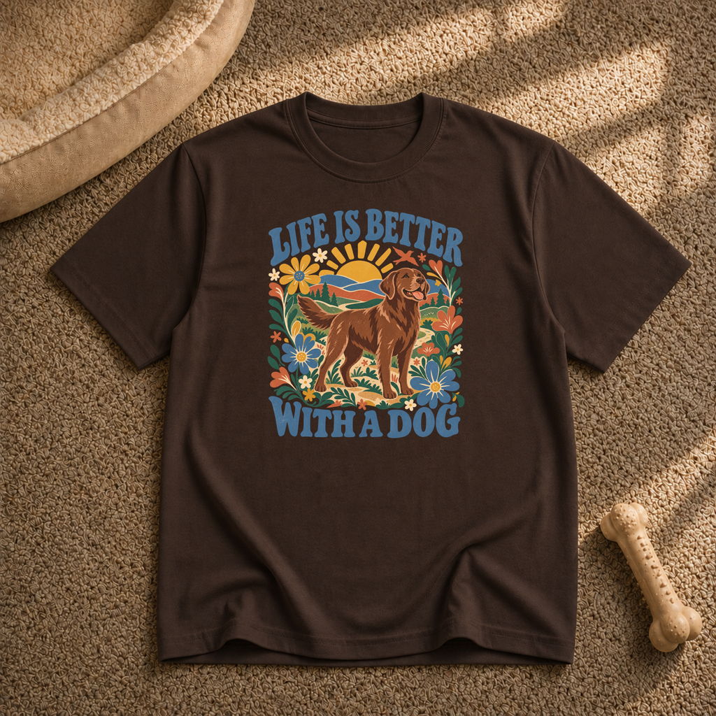 Life Is Better With a Dog T-Shirt