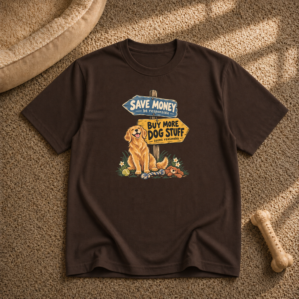 Save money buy more dog stuff T-Shirt