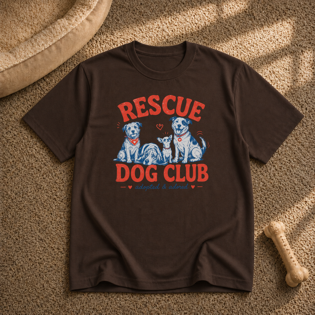 Rescue Dog Club T‑Shirt