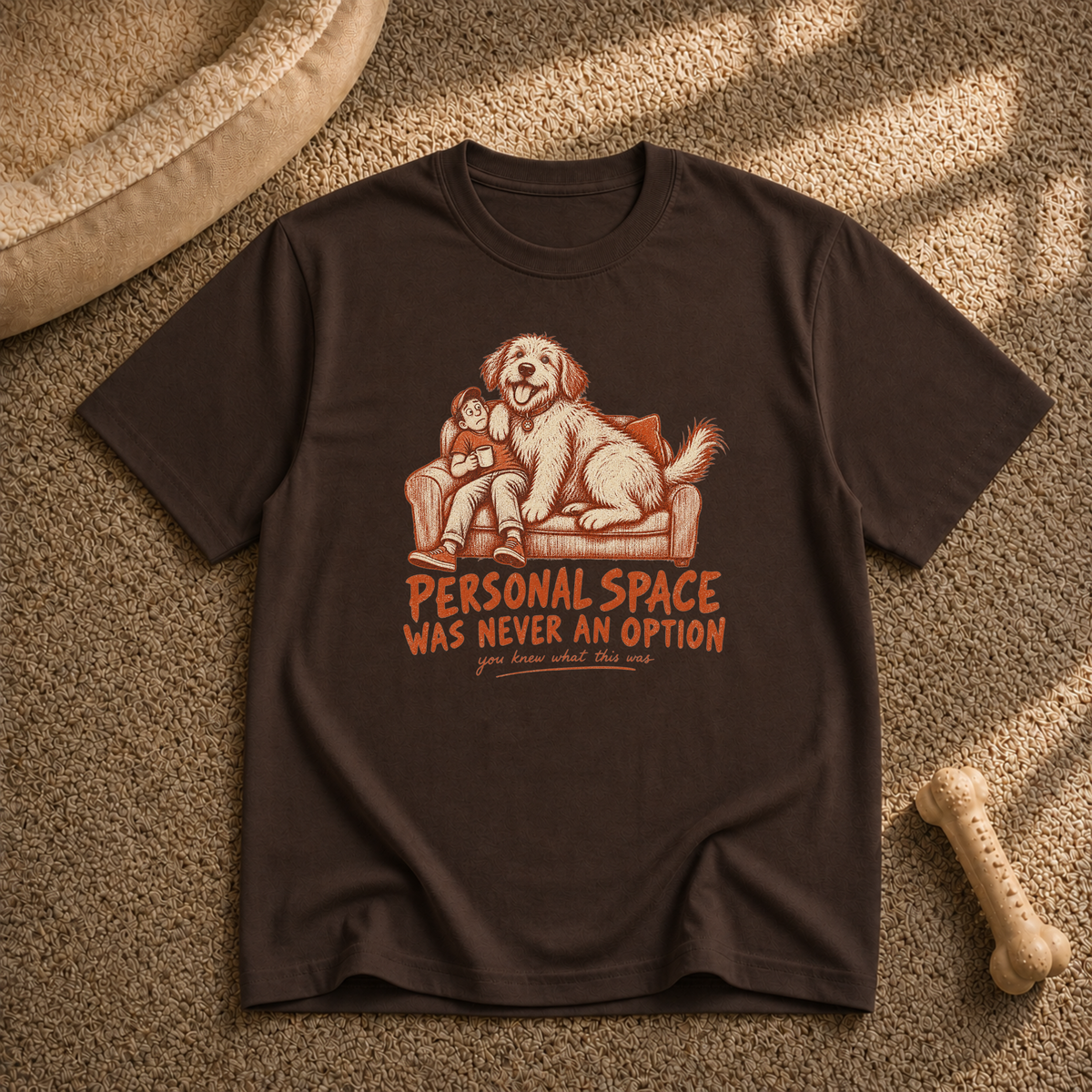 Personal Space Was Never An Option T-shirt