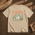 My Happy Place Has Four Paws T-Shirt