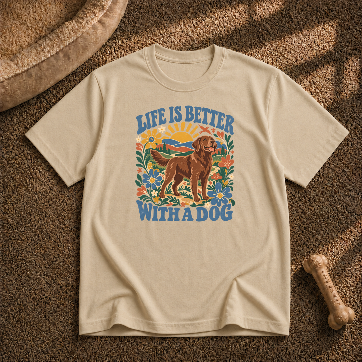 Life Is Better With a Dog T-Shirt