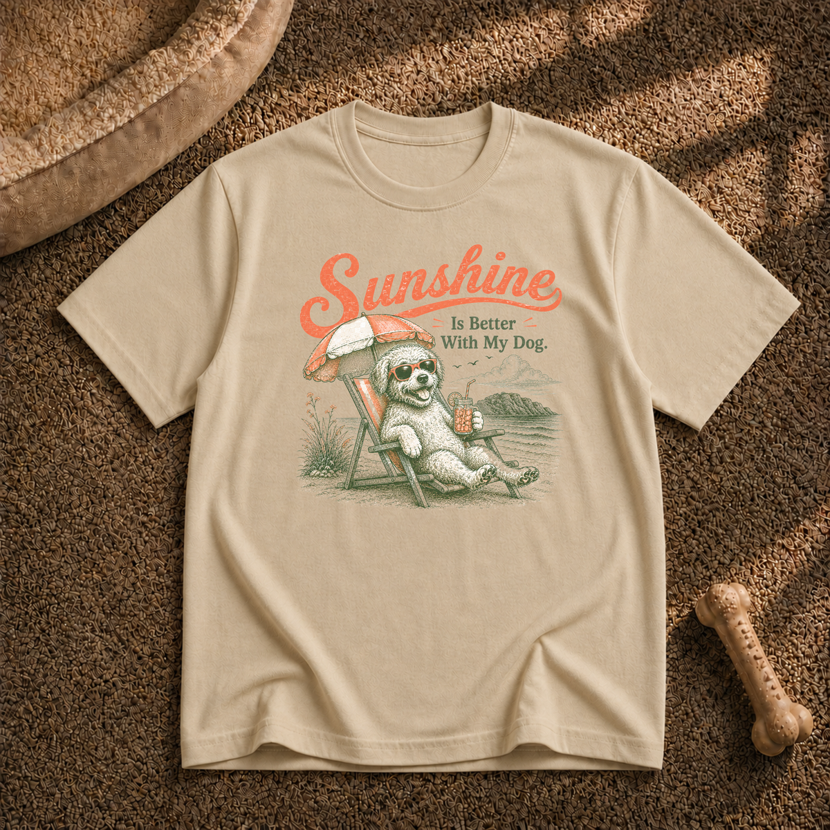 Sunshine Is Better With My Dog T-Shirt