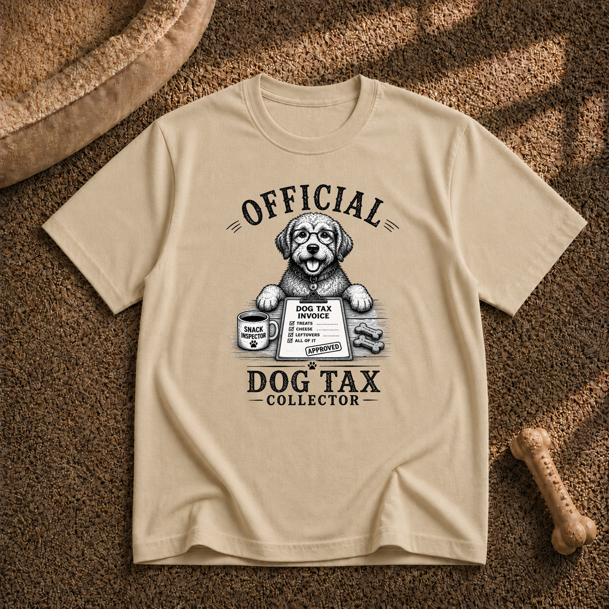 Official Dog Tax Collector T‑Shirt
