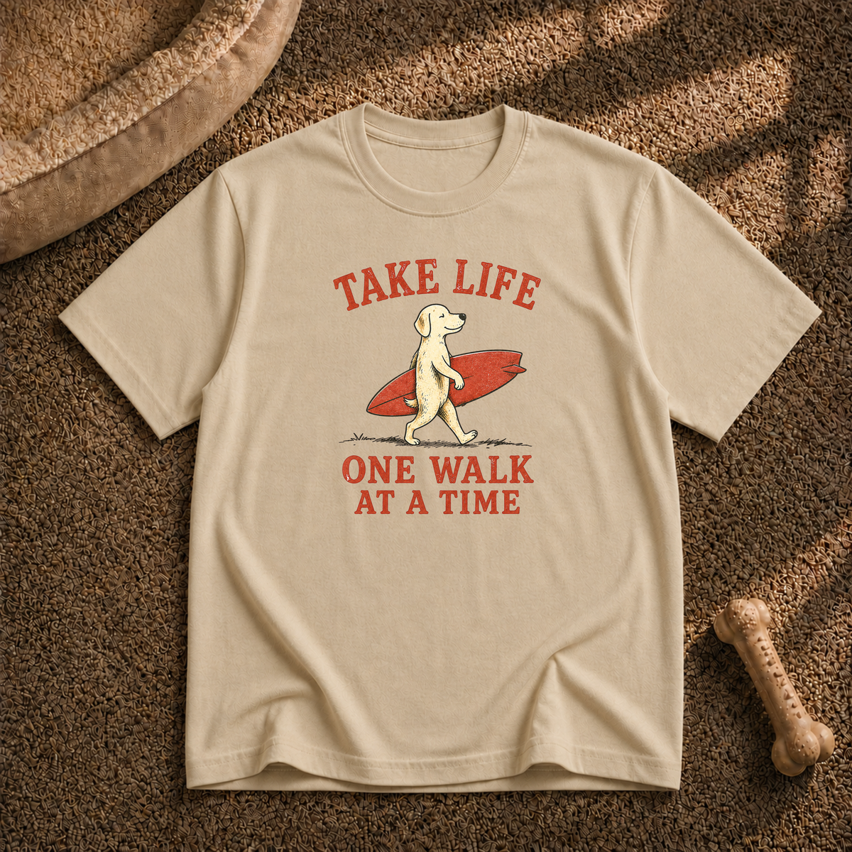 Take life one walk at a time T-shirt