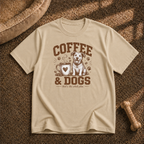 Coffee & Dogs T‑Shirt
