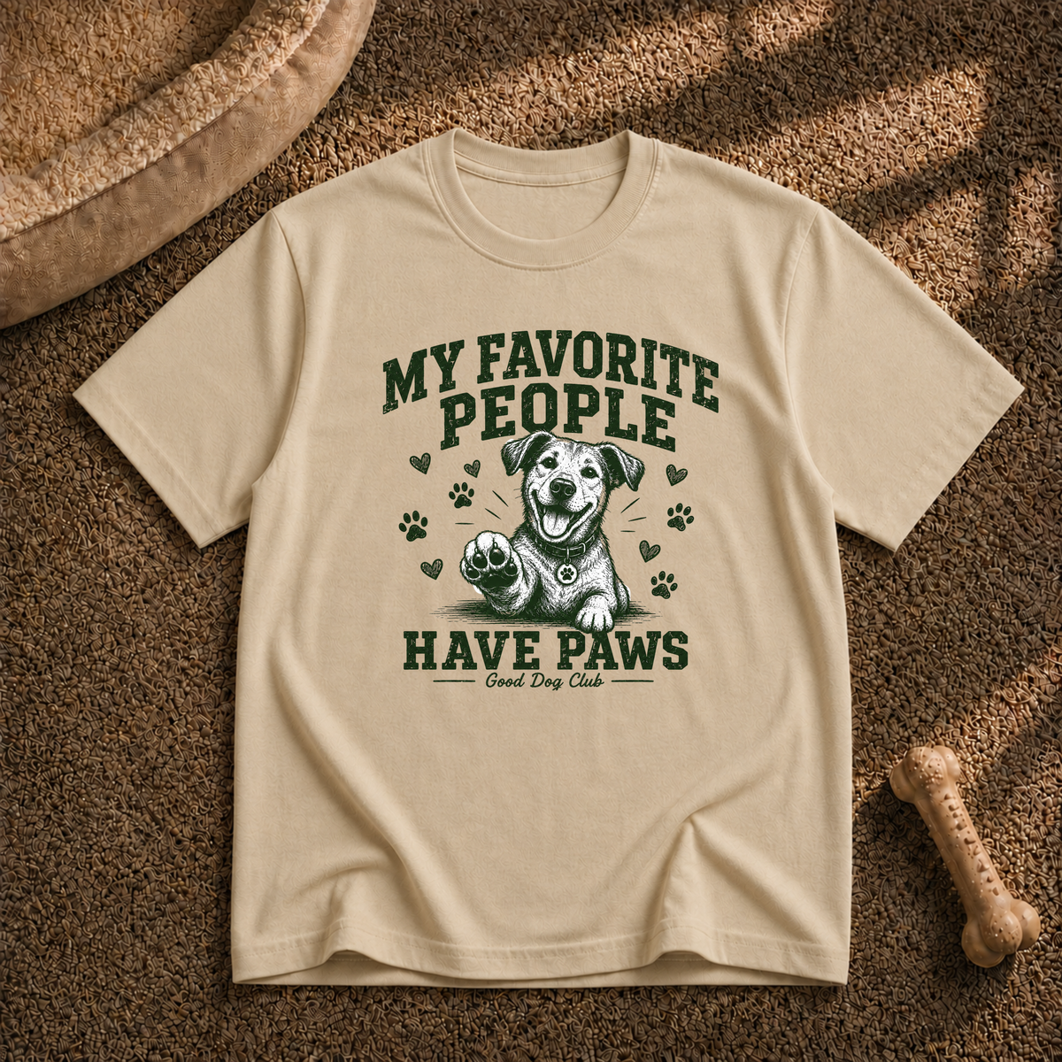 My Favorite People Have Paws T-shirt