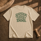 Keep calm pet the dog T-Shirt