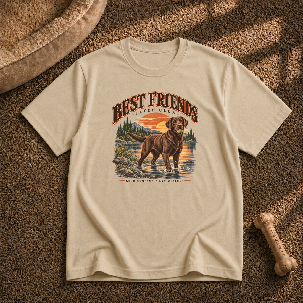 Best friends fetch club T-Shirt