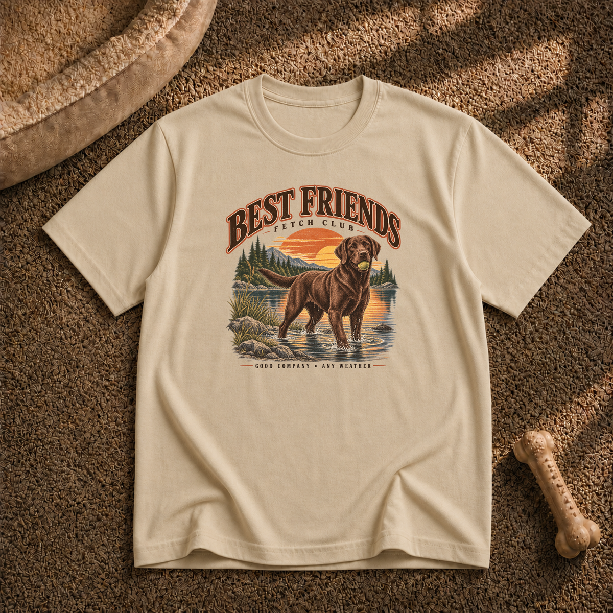 Best friends fetch club T-Shirt