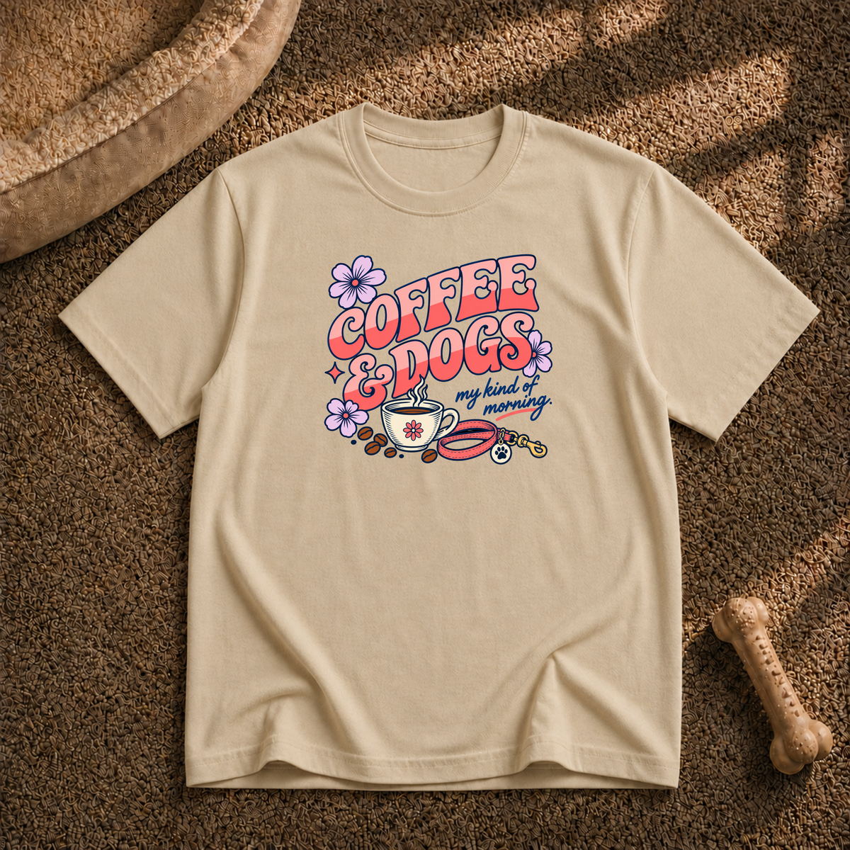 Coffee & Dogs T-shirt