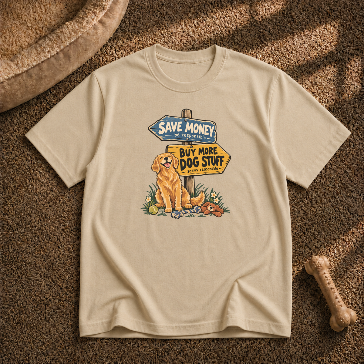 Save money buy more dog stuff T-Shirt