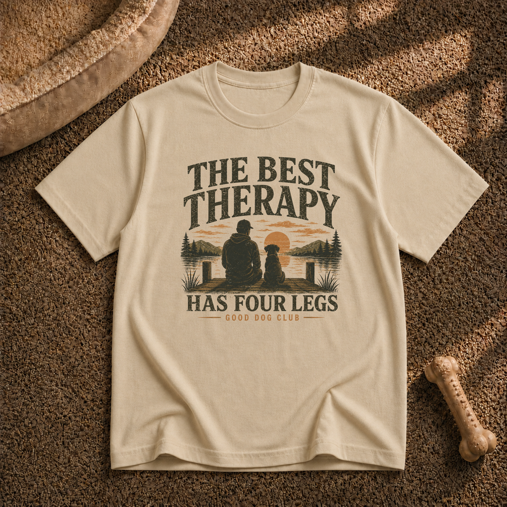 The Best Therapy Has Four Legs T-shirt