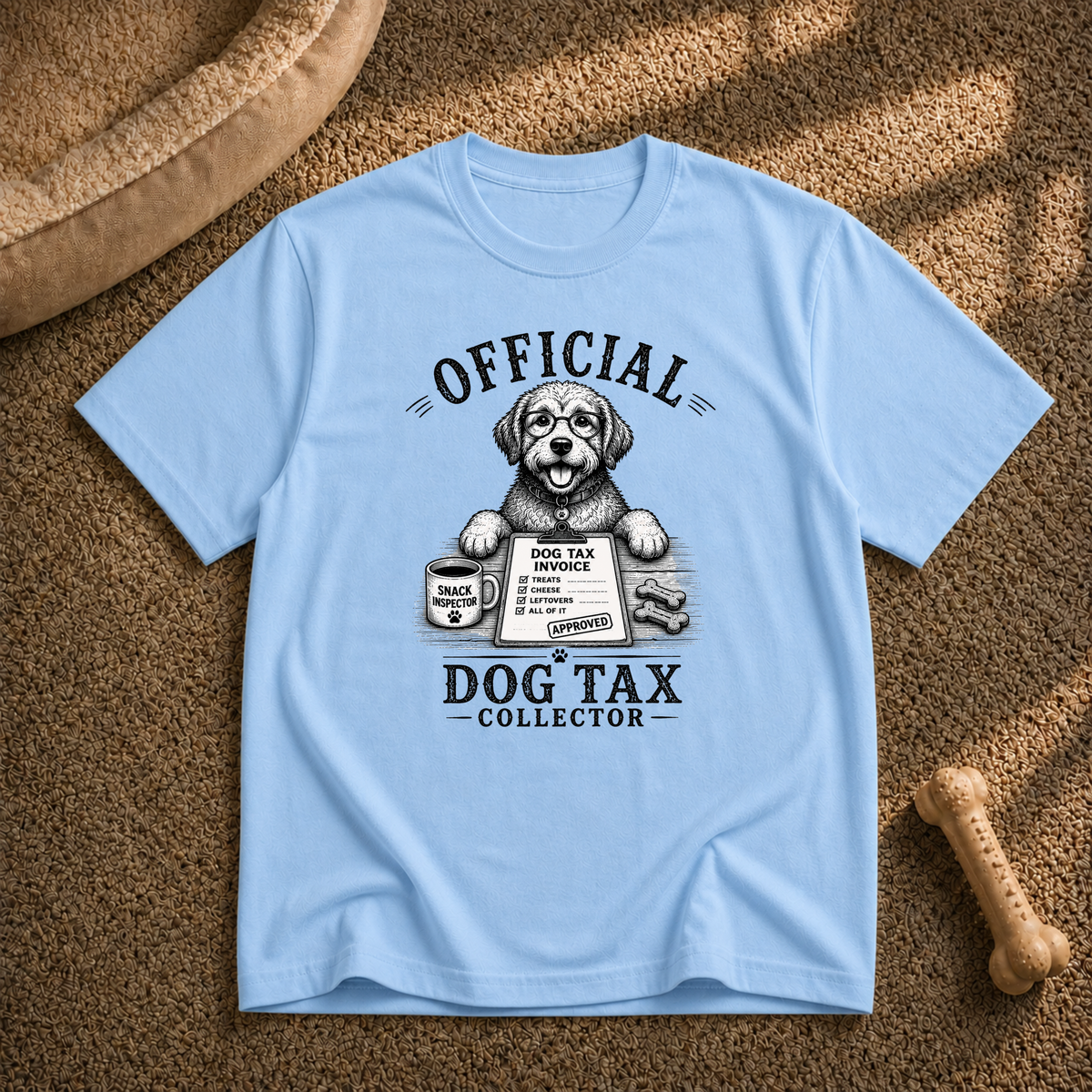 Official Dog Tax Collector T‑Shirt