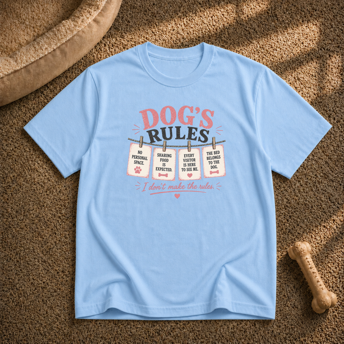 Dog's Rules T‑Shirt