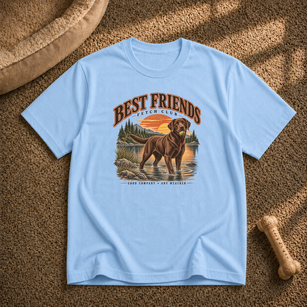 Best friends fetch club T-Shirt