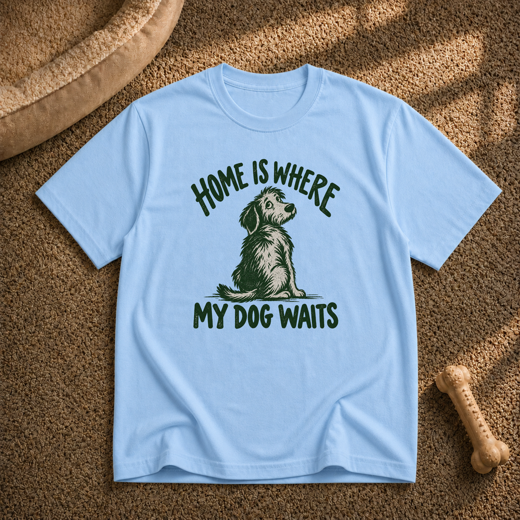 Where My Dog Waits T-shirt