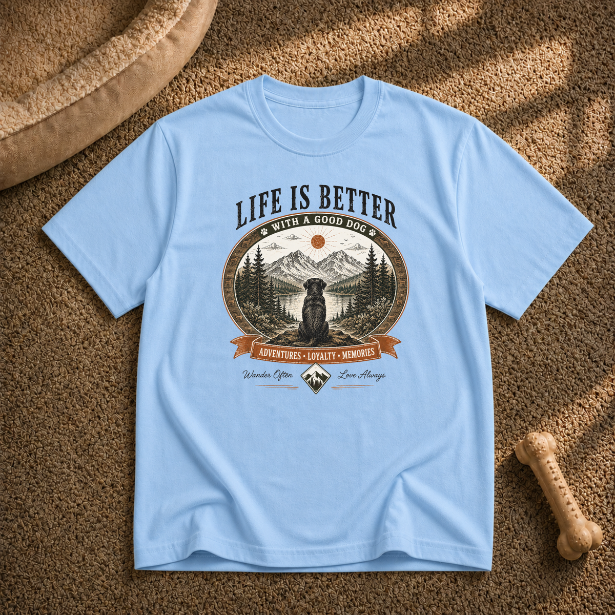 Life Is Better With a Good Dog T-Shirt