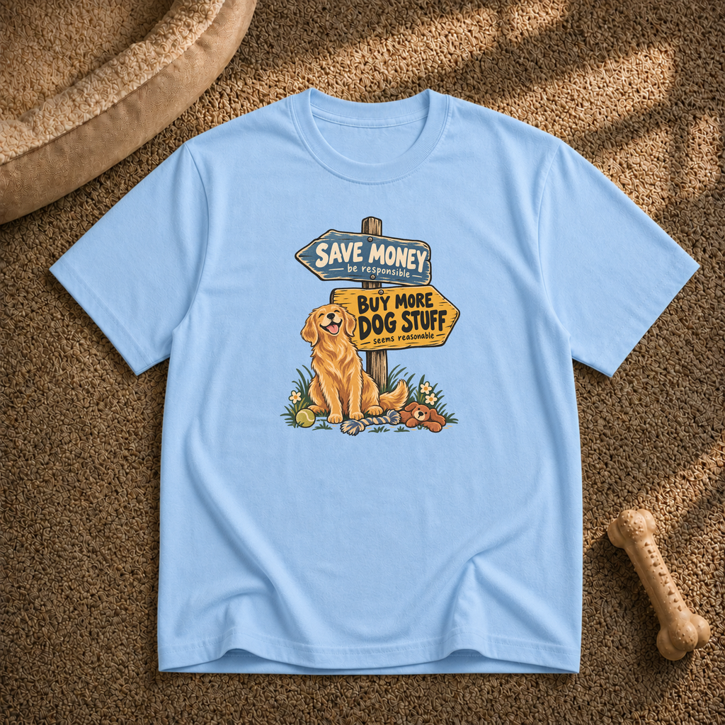 Save money buy more dog stuff T-Shirt