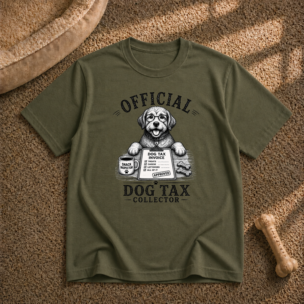 Official Dog Tax Collector T‑Shirt