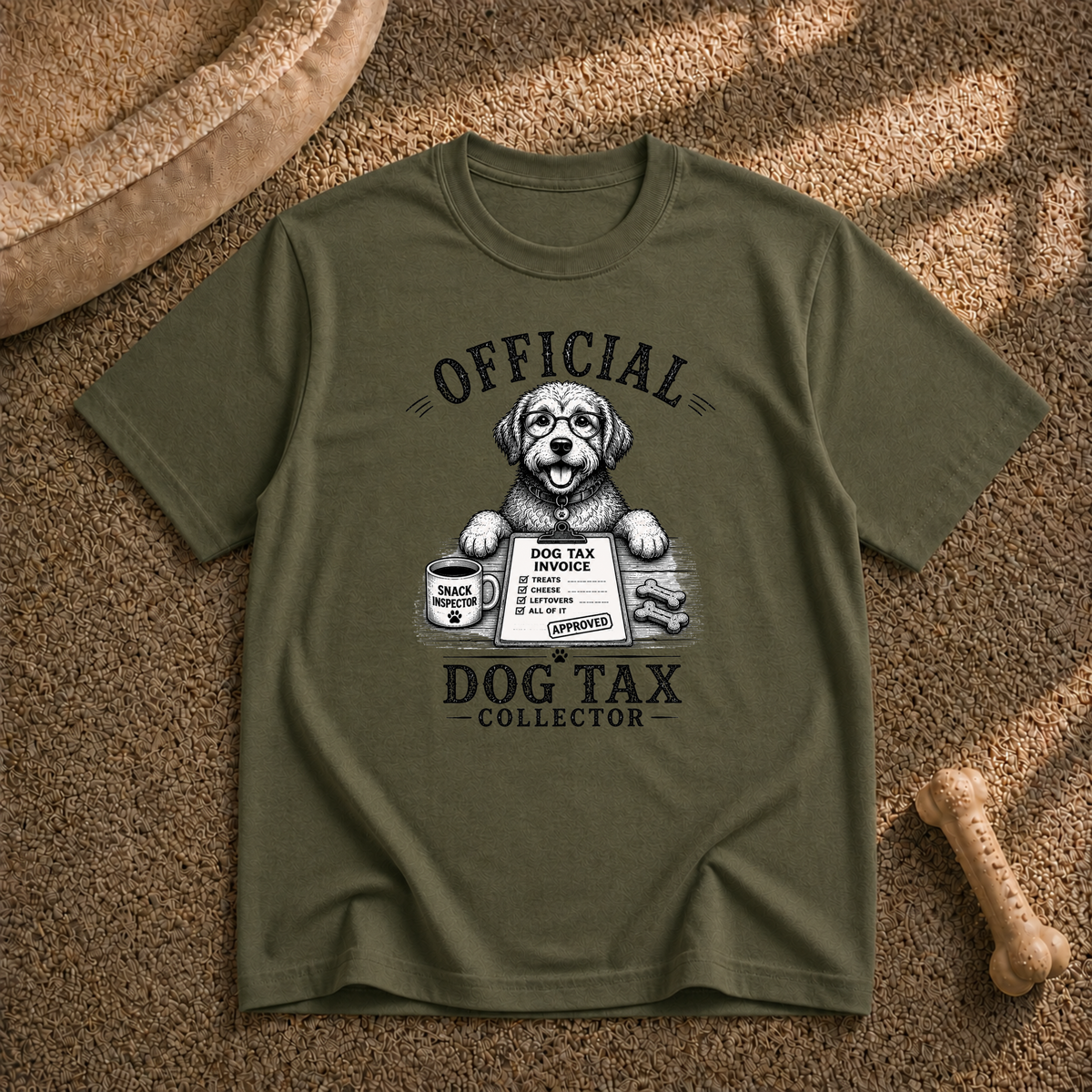 Official Dog Tax Collector T‑Shirt