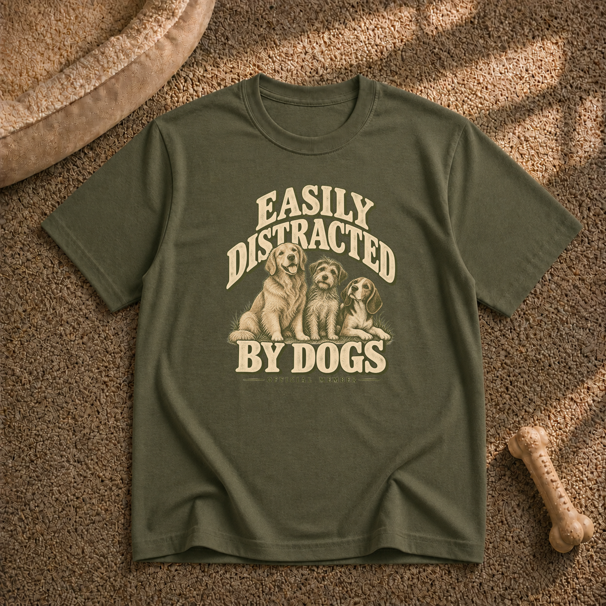 Easily distracted by dogs T-Shirt