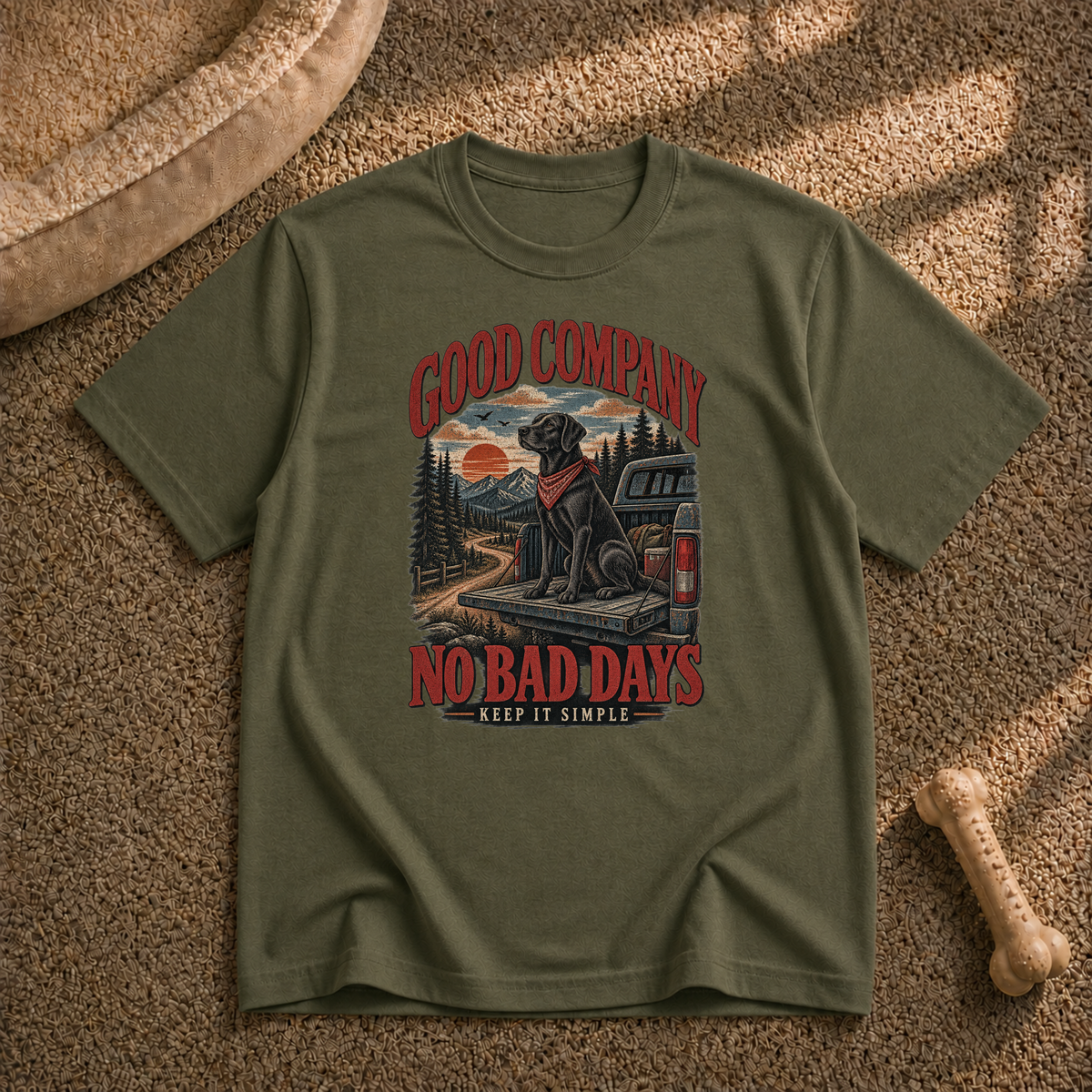 Good Company Dog T-Shirt