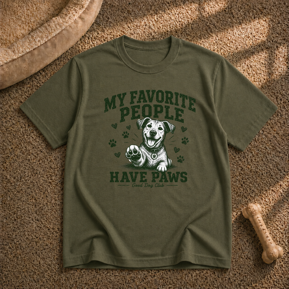 My Favorite People Have Paws T-shirt