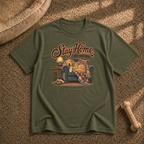 Stay Home Pet the Dog T-Shirt