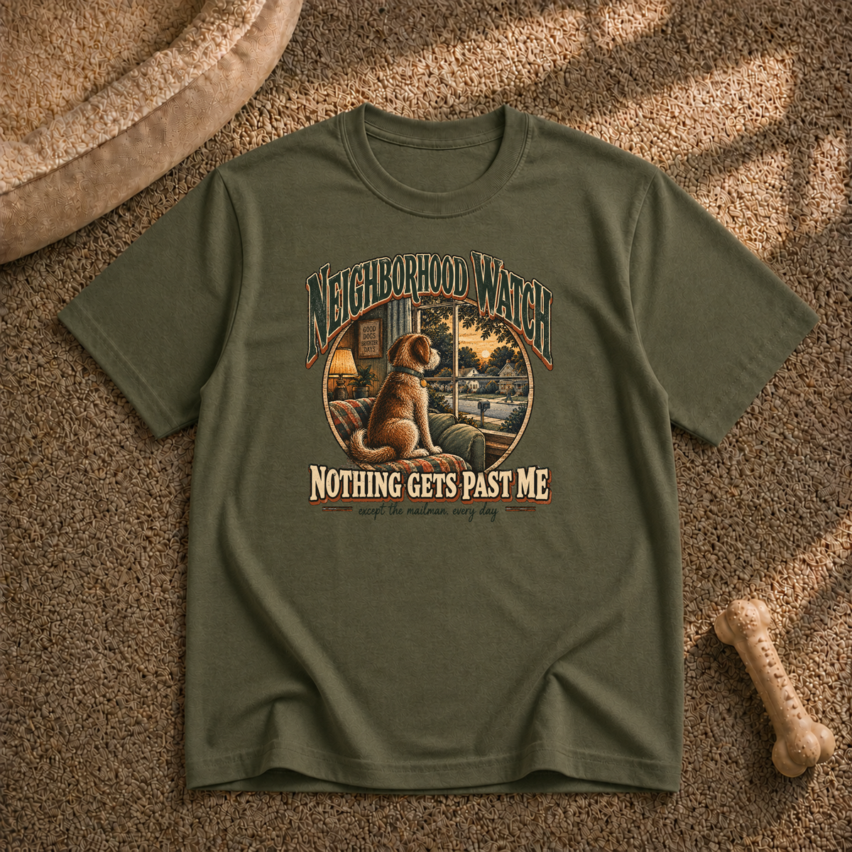 Nothing Gets Past Me T-shirt